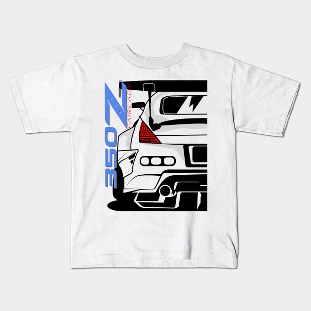 350Z Fairlady Kids T-Shirt by gaplexio